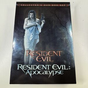 Resident Evil / Resident Evil: Apocalypse (Collector's DVD Box Set) Sci-Fi EUC